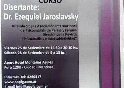 Curso: EStados límites y violencia en parejas y familias