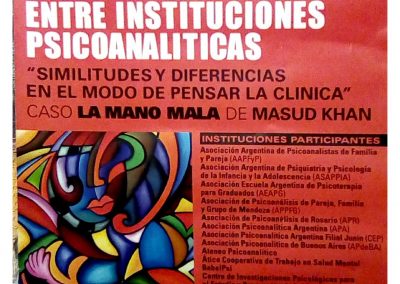 7° Jornada Clínica entre Instituciones Psicoanalíticas