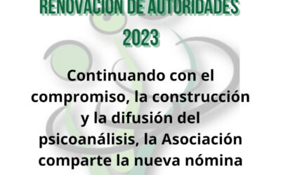 Renovación de autoridades 2023